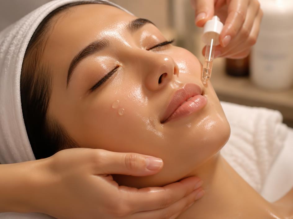 Glass skin facial treatment at Hydra Skin Spa Beauty